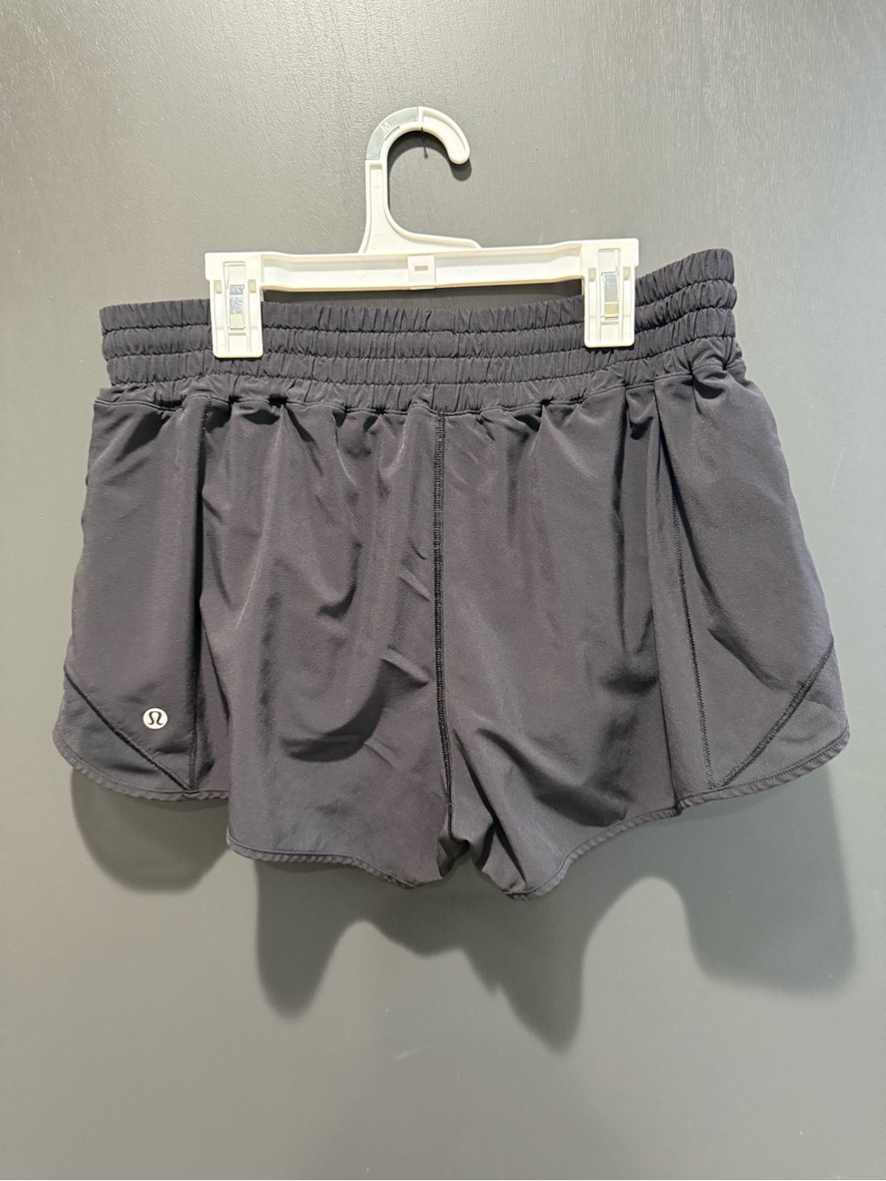 Lululemon Black Running Shorts Athletic Workout Size 10